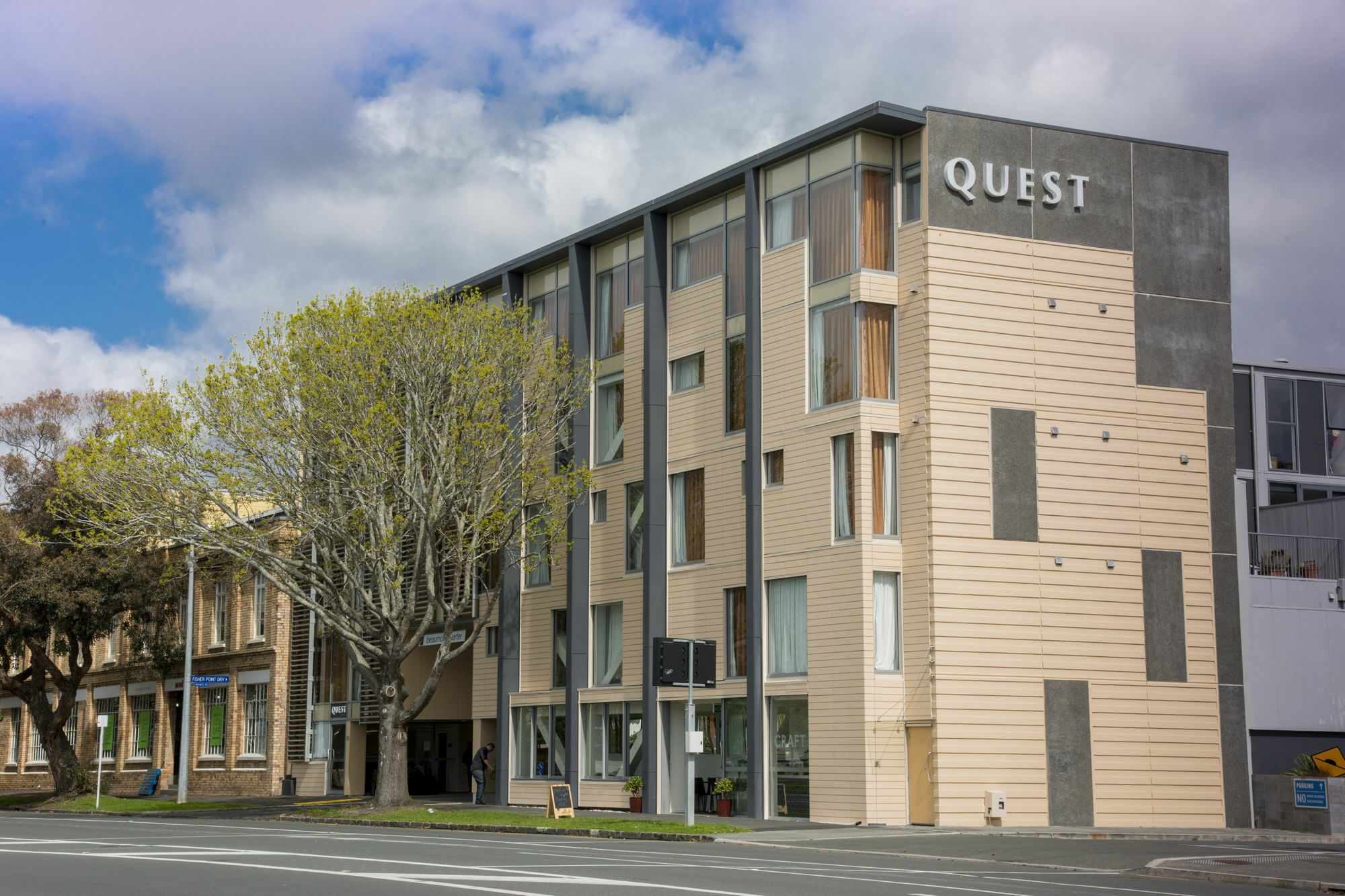 Quest On Beaumont Aparthotel Auckland Exterior foto